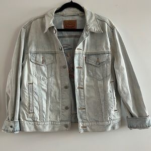 Levi Jean Jacket with Embroidered Detail